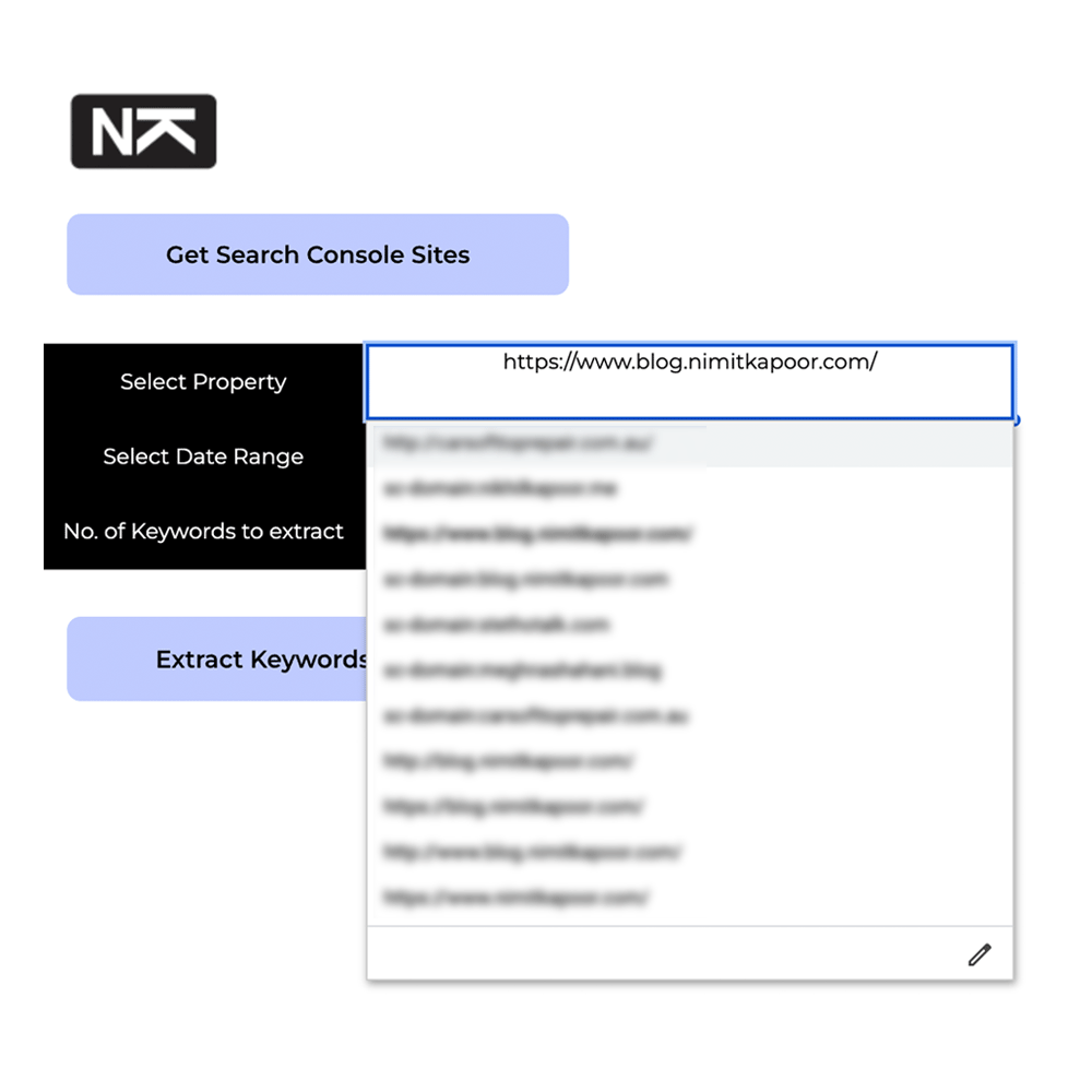 Keyword Rank Tracker Template